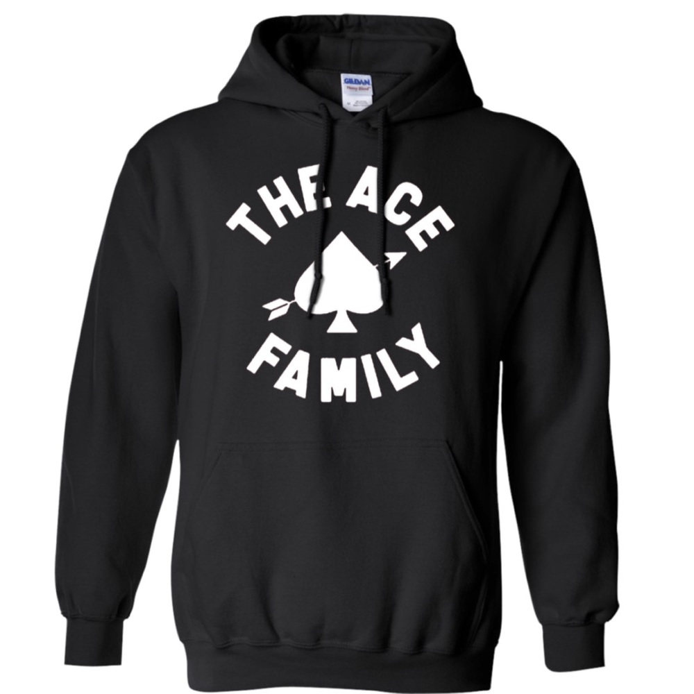 Original Ace Family Merch Unisex Black Hoodie